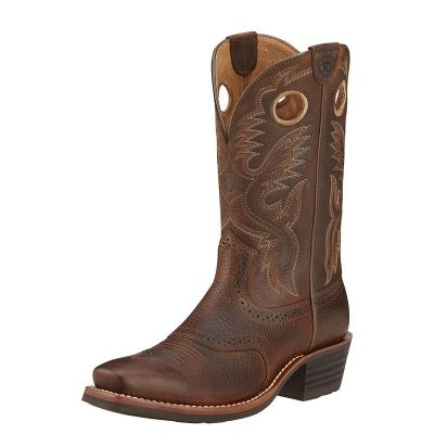 Ariat Heritage Roughstock Kahverengi Western Csizma Erkek (28152-205)